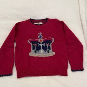 Biden Magenta Crown Sweater